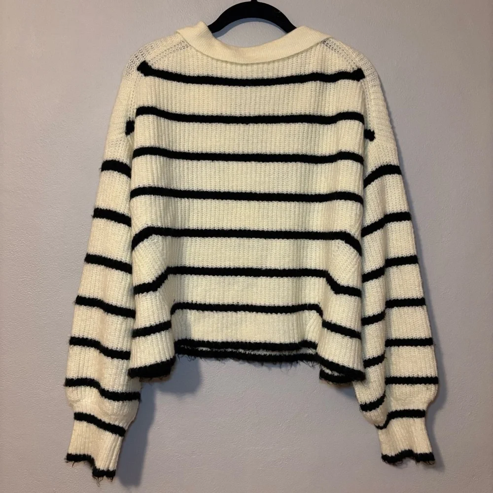 Miou Muse Striped Sweater | Size M - Picture 3 of 9